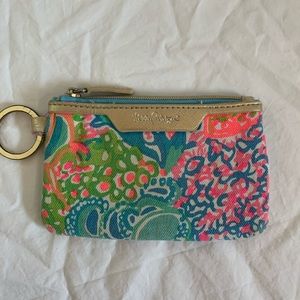 Lilly Pulitzer Keychain Wallet